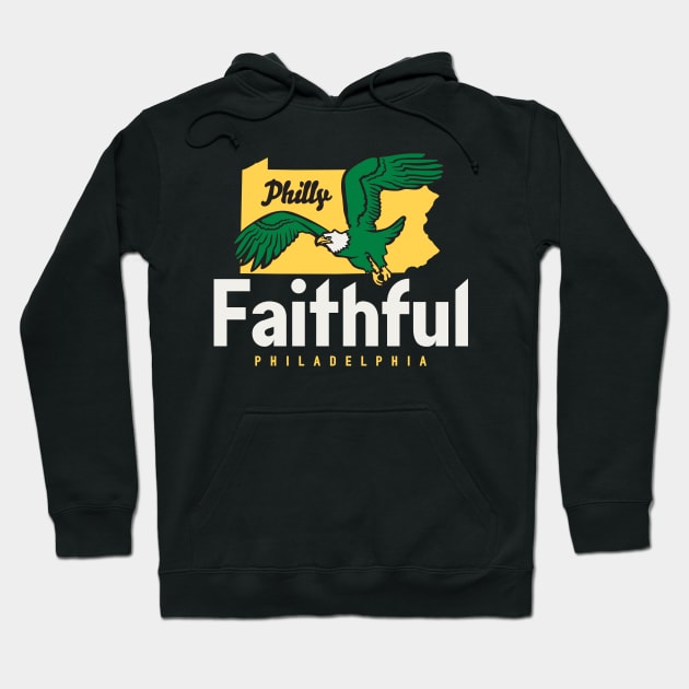 Philly Faithful Philadelphia eagles design Hoodie by stayfrostybro